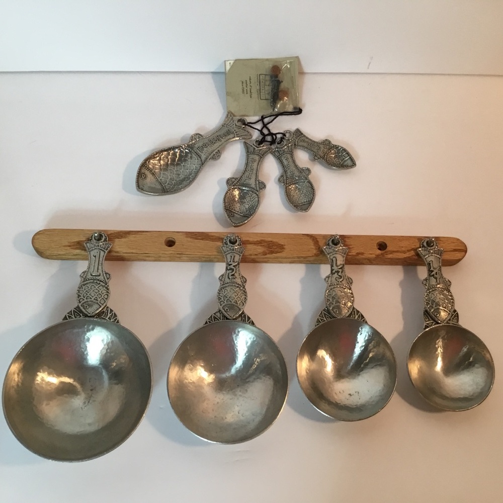 NAUTICAL THEME MEASURING CUPS, SPOONS